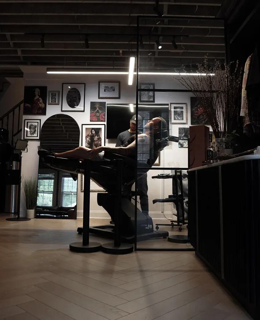 Inside the Icon Tattoo studio
