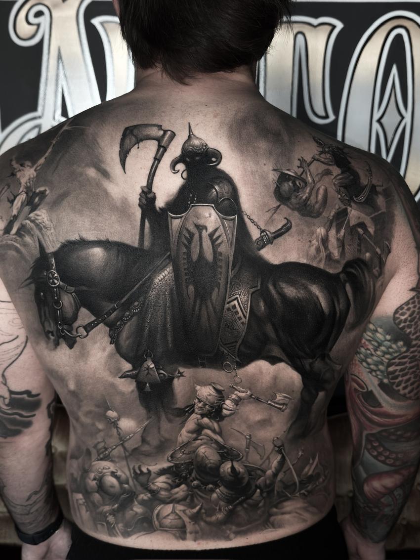 Tattoo by Nick Elias  at Icon Tattoo